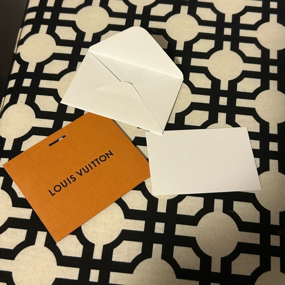 Louis Vuitton Bold Orange Card